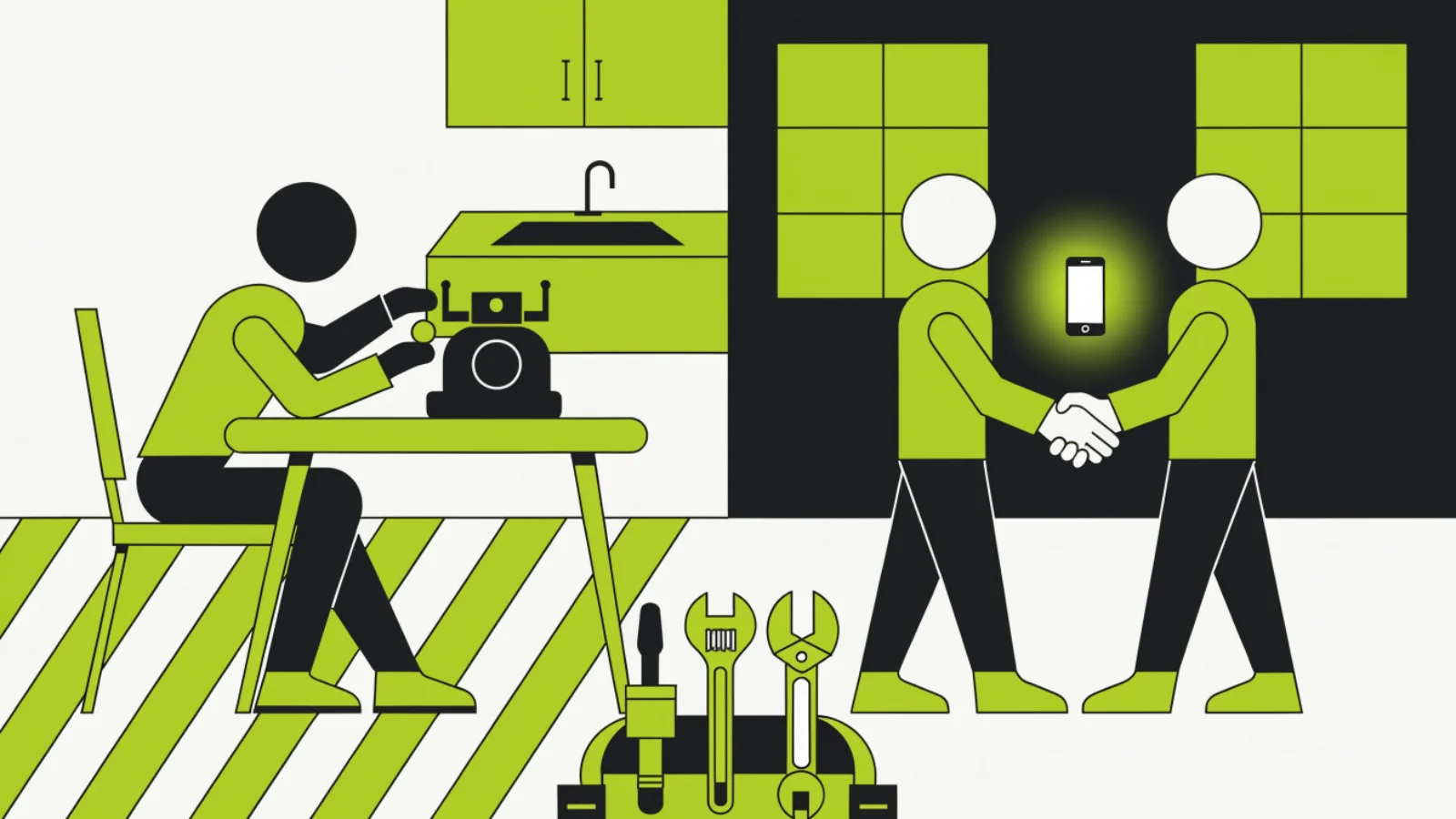 Goodcall and Dialzara compared with a managed AI receptionist for contractors